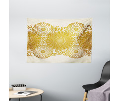 Spring Flowers Border Wide Tapestry