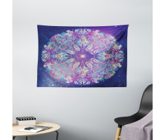 Cosmos Art Space Wide Tapestry
