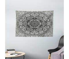 Mandala Inspired Native Wide Tapestry