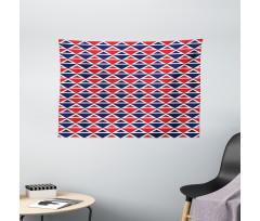 Half Triangles Wide Tapestry