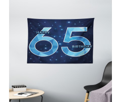 Numbers Wide Tapestry