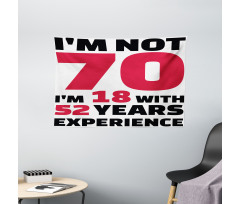 52 Years Experience Wide Tapestry