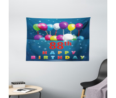 Surprise Balloon Wide Tapestry