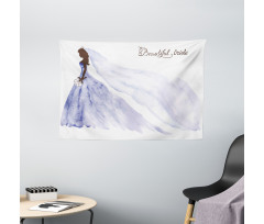 Abstract Wedding Wide Tapestry