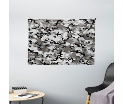 Camouflage Concept Wide Tapestry