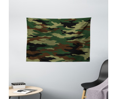 Uniform Inspired Fashion Wide Tapestry