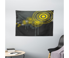 Street Inner Circle Wide Tapestry