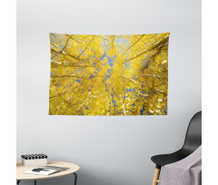 Aspen Trees Wide Tapestry