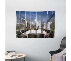 Business Room City Wide Tapestry