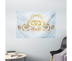 Vintage Classic Rings Wide Tapestry