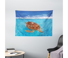 Chelonia Water Surface Wide Tapestry