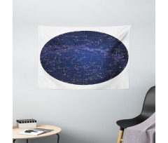 Sky Map Northern Wide Tapestry