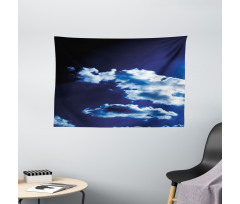 Sky Dramatic Clouds Wide Tapestry