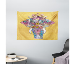 Luck Symbol Wide Tapestry