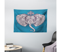 Ethnic Symbols Wide Tapestry