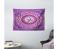 Chakra Sahasrara Esoteric Wide Tapestry