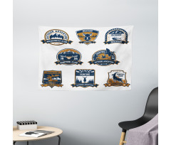 Shield Set Wide Tapestry