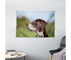 German Pointer Wide Tapestry