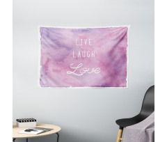 Dreamy Positive Wide Tapestry