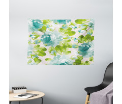 Tropical Garden Wide Tapestry