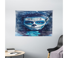 Frozen Dead Folk Wide Tapestry