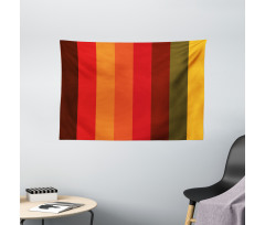 Vertical Striped Wide Tapestry