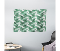 Palm Mango Banana Tree Wide Tapestry