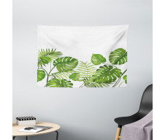 Foliage Swirls Botanic Wide Tapestry