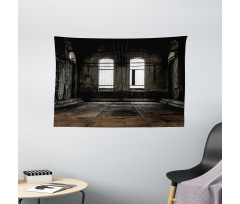Wrecked Walls Wide Tapestry