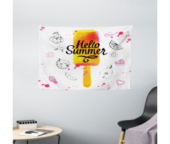 Hello Summer Wide Tapestry