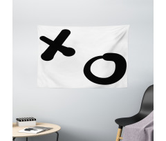 Simplistic Pattern Wide Tapestry