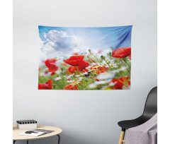 Spring Meadow Wide Tapestry