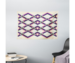 Diamond Linked Wide Tapestry