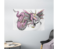 Digital Robotic Cyborg Wide Tapestry