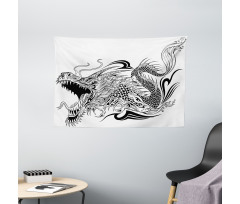 Creature Art Wide Tapestry