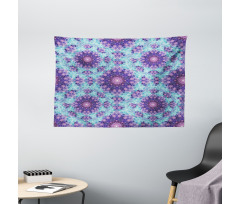 Mosaic Fractal Wide Tapestry