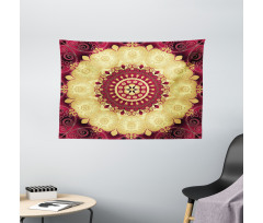 Old Baroque Art Wide Tapestry