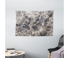 Ceramic Style Grunge Wide Tapestry