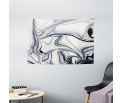 Trippy Unusual Forms Wide Tapestry