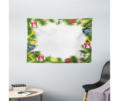 Fir Vibrant Wide Tapestry