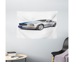 Cool Speed Car Wide Tapestry