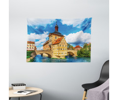 City Hall Germany Wide Tapestry