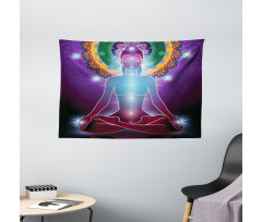 Inner Peace Mystic Energy Wide Tapestry