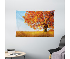Lonely and Oak Wide Tapestry