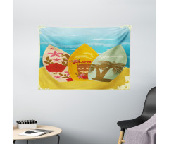 Surfboard Exotic Wide Tapestry