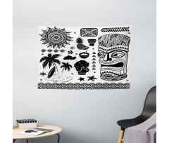Tribals Wide Tapestry