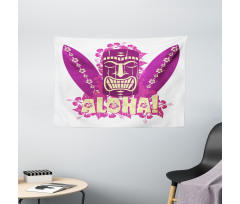Aloha Surfboards Wide Tapestry