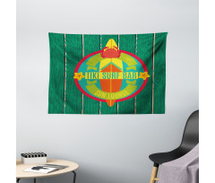 Surf Bar Holiday Wide Tapestry