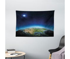 North America Galaxy View Wide Tapestry