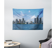 Downtown Shoreline Wide Tapestry